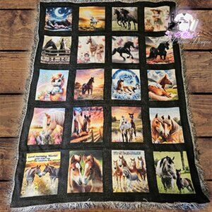 20 panel photo blanket